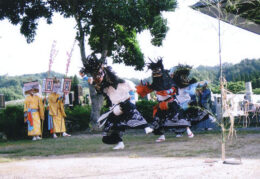 万世梓山獅子踊（上組）