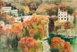 内藤秀因〈錦秋〉1985年