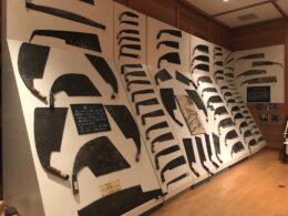 第1展示室鋸展示コーナー