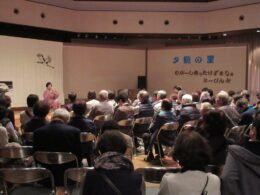 夕鶴民話口演の様子