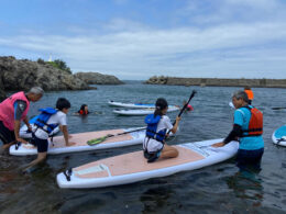 小学生マリンアクティビティSUP
